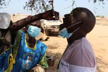 Aa pre-emptive oral cholera vaccination campaign being condcuted in Unity State