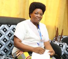Madame Médiatrice Nsengiyumva, Responsable du service nursing du CNPK.