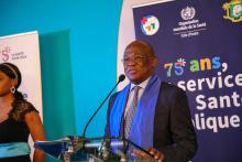 Allocution du Dr Jean-Marie Yameogo, Representant Résident de l'OMS en Côte d'Ivoire.