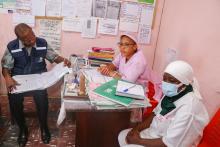 Visite du centre de santé de Fari Mbabo