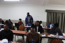 Participants at the RCCE training workshop 
