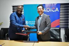 WHO and KOICA collaborate to support the fight against antimicrobial resistance in Ghana