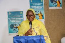 Intervention du Dr Tall Fatim, Cheffe du bureau pays OMS Côte d'Ivoire