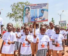 Les enfants s'engagent pour Zéro paludisme en Côte d'Ivoire