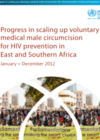 Progress in scaling up voluntary medical male circumcision for HIV prevention in East and Southern Africa, January – December 2012
