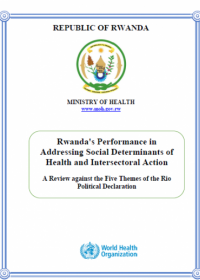 Rwanda's Performance in Addressing Social Determinants of Health and Intersectoral Action