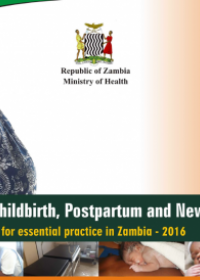 Pregnancy, Childbirth, Postpartum, and Newborn Care. Agenda for essential practice in Zambia