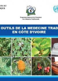Page de couverture de l'herbier sur la Médecine traditionnelle