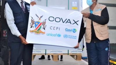 Namibia will received it first  24.000 AstraZeneca doses from the COVAX Facility on 16 on April 2021 