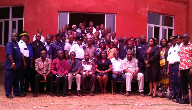 Group photo of Stakeholders at the workshop