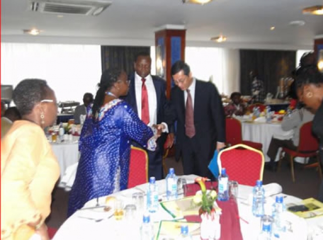 01 UNICEF Country Director Mr Marcel Rudasingwa delivers the UN speech at the launch of WIW at Makadarara groun