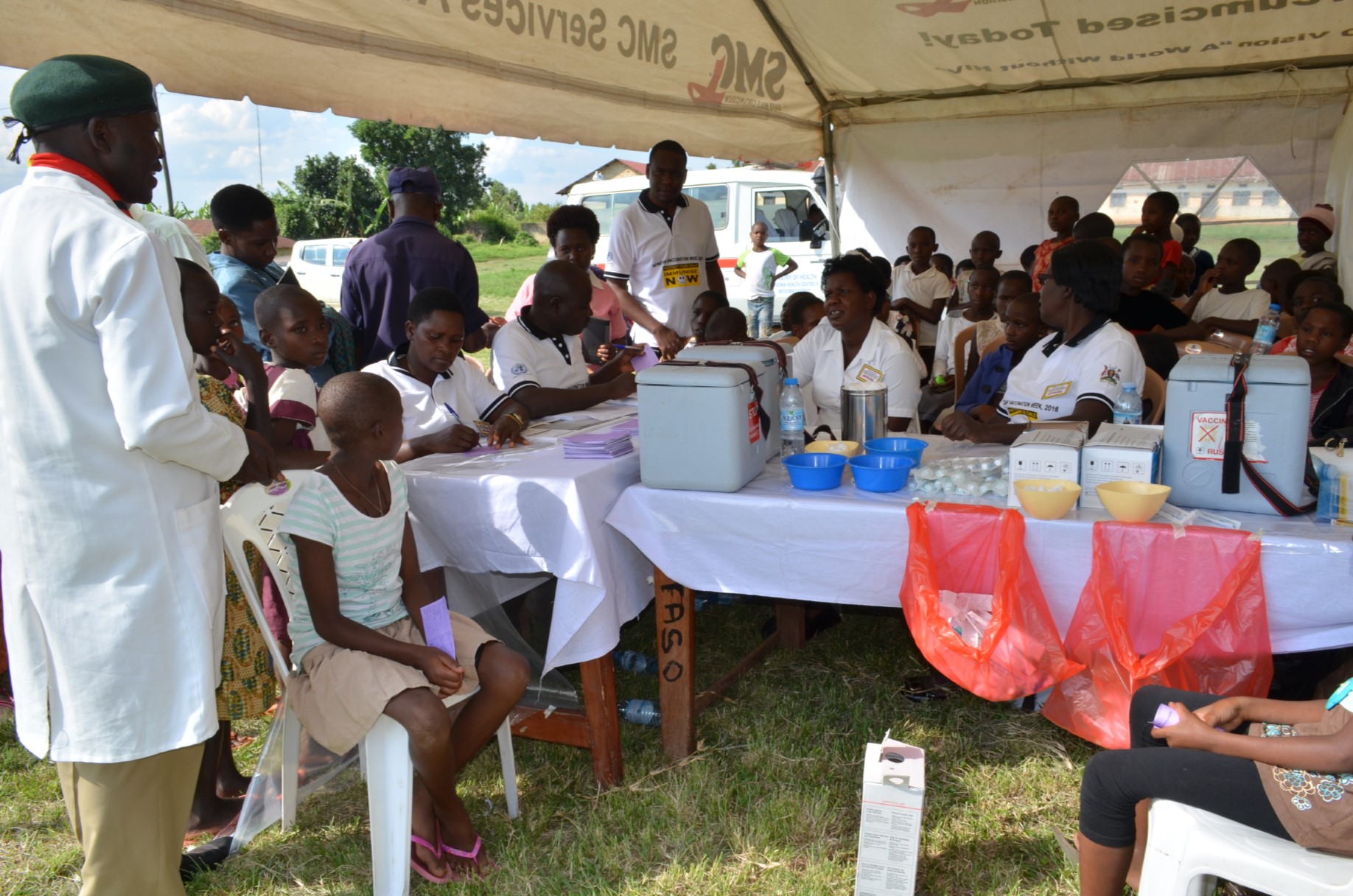 immunizations for uganda travel