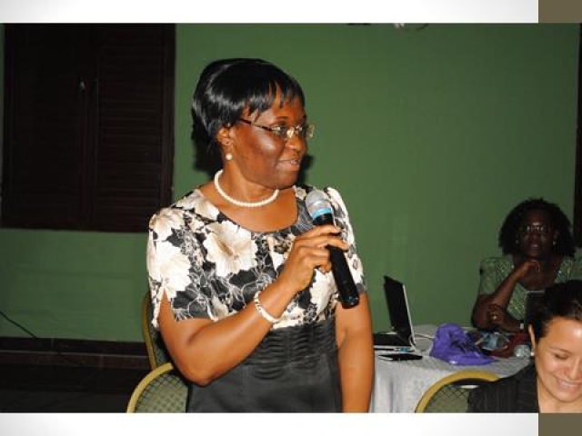 Cross River State Commissioner for Health, Professor Angela Oyo-Ita at the Southern Zone Review Meeting