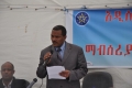 State Minister of Health Dr Kebede Worku delivering the even'ts key-note address.