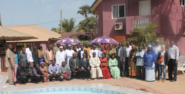 MoH officials and WHO staff at the meeting