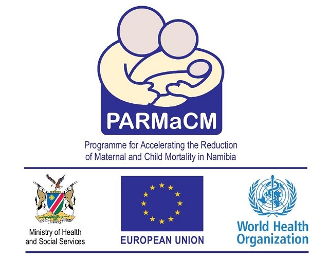 The HEW training is being supported by the World Health Organization (WHO), through the Programme for Accelerating the Reduction in Maternal and Child Mortality (PARMaCM). PARMaCM is a joint partnership between MHSS and the European Union (EU),with the EU providing financial support and WHO providing technical support. It was launched in February 2013 with a total budget of 10 million Euros (+/- 130 million Namibia Dollars), and will run until 2017.