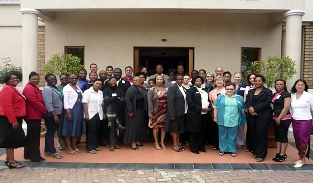 EPI, Cold Chain, Depot Managers and WHO participants at the Effective Vaccine Management training