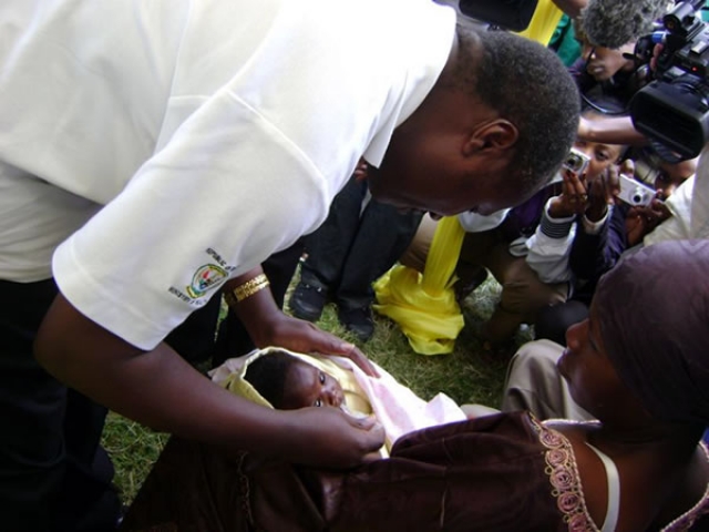 Rotavirus Vaccine by the Permanent Secretary Ministry of Health