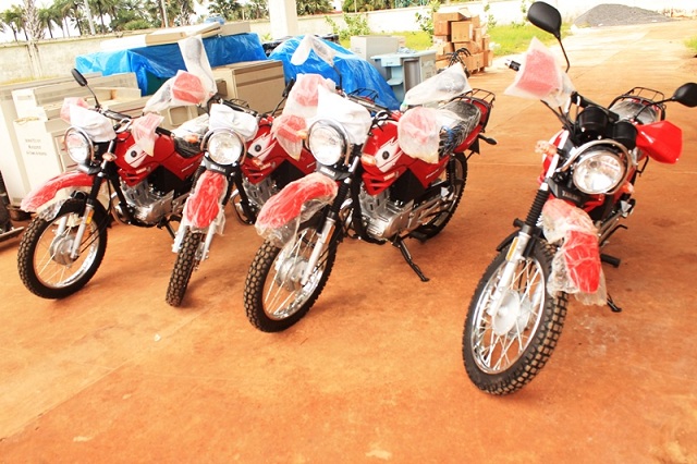 Donated Motor-bikes