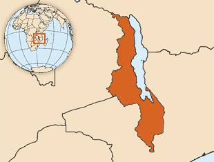 Map of Malawi