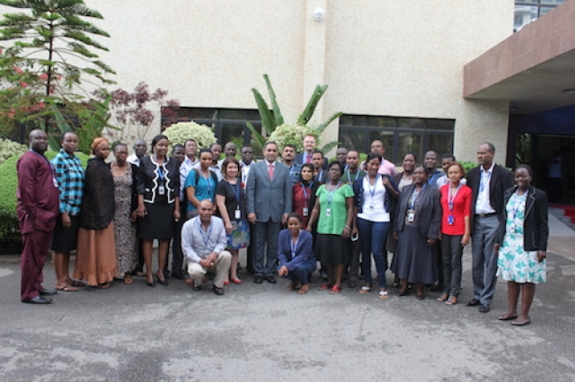 WR, Dr. Rui Gama Vaz with STOP team volunteers and facilitators