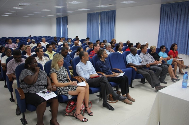 Participants at the opening of the workshop