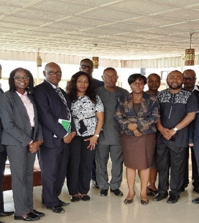 Dr Eniola Erinosho (2nd left) and some participants at the workshop in Lagos