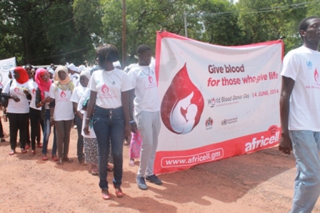 Voluntary groups in Parade