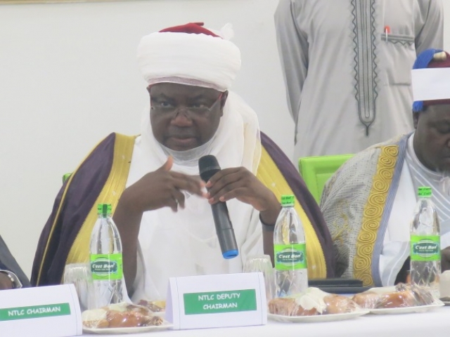 Emir of Argungu speaking on behalf of the traditional instituion