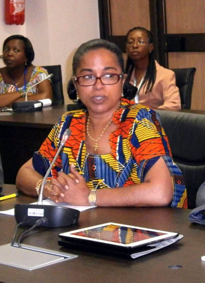 Dr Djamila CABRAL, Représentant de l’OMS au Burkina au lancement de la Journée
