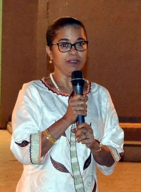 Dr. Djamila Cabral, membre de l’ASOB, Représentant de l’OMS au Burkina