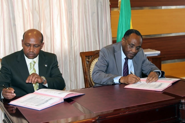 La signature du Plan de travail 2014-2015 va permettre aux deux parties de commencer la mise en oeuvre des activités