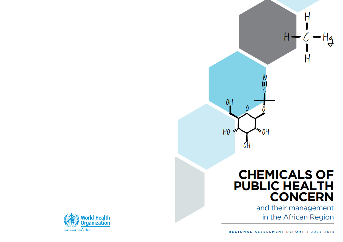 This report presents the outcome of a regionwide, comprehensive assessment of chemicals and their management in the WHO African Region. It describes the main chemicals of public health importance and their health impacts and management processes at the country level. Chemicals have both beneficial and negative effects on human health. They are a part of everyday life, being essential to the growth and sustainability of our communities. Today, chemicals are increasingly used to foster the prosperity of a ra