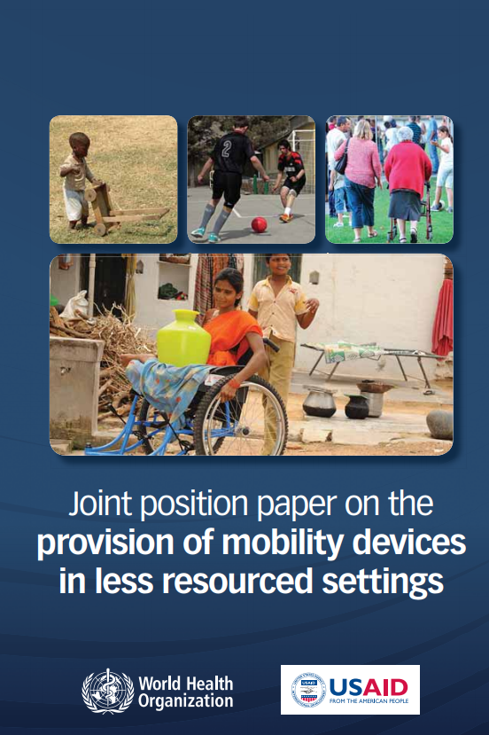 Joint position paper on the provision of mobility devices in less resourced settings