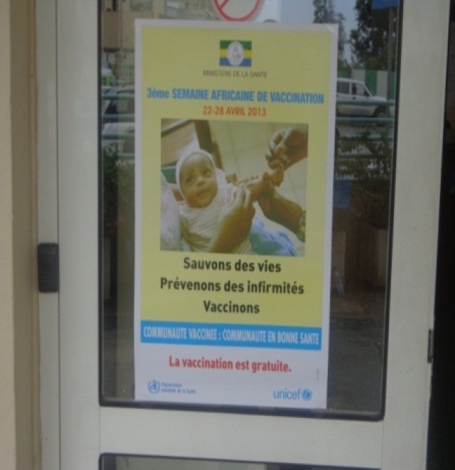 Semaine Africaine de la Vaccination Gabon