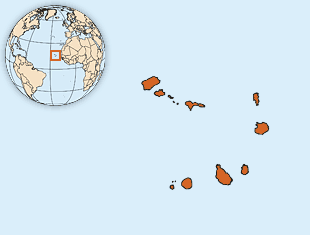 Map of Cabo Verde