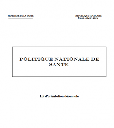 Politique Nationale de Santé