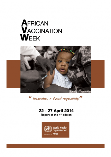 African vaccination week 2014 - Report