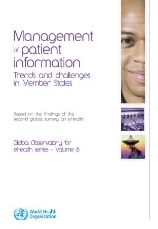 Management of patient information: Trends and challenges  in Member States