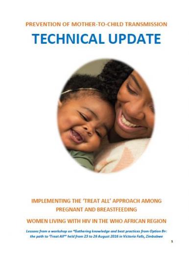  Prevention of mother-to-child transmission - Technical update