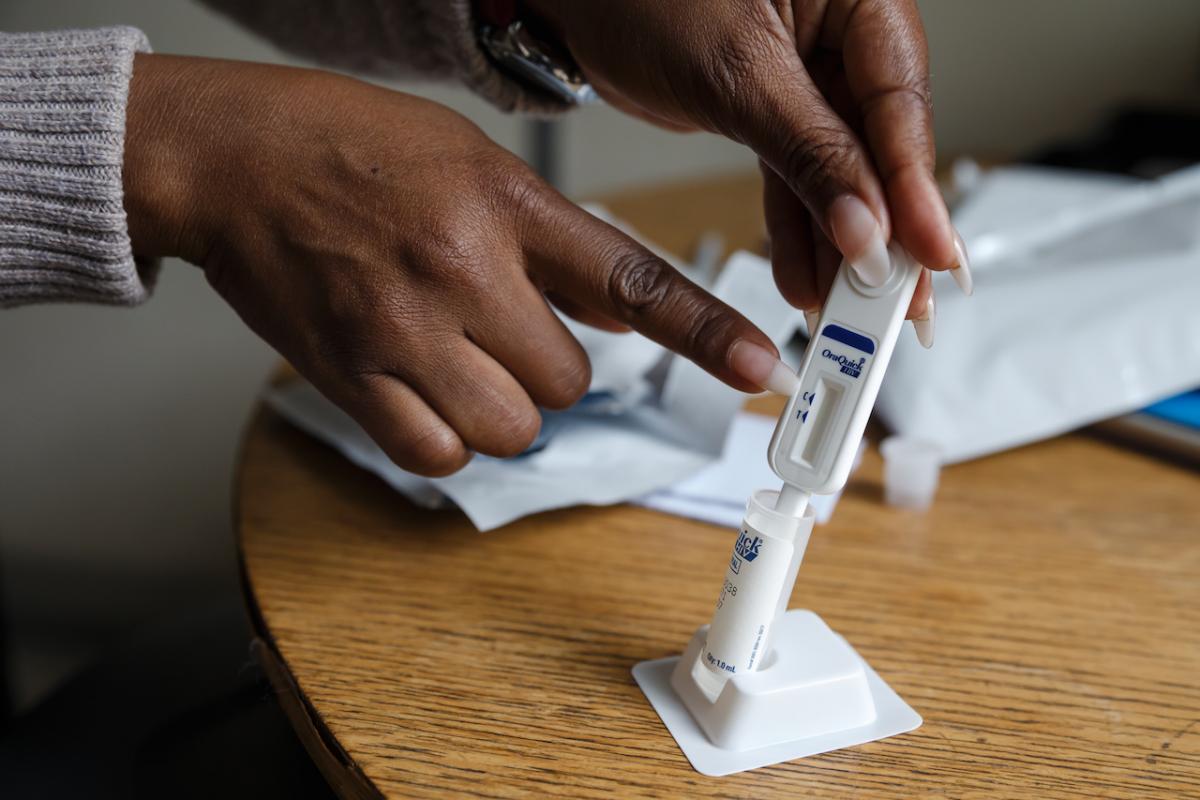 MXBAOHENG Home HIV Tester Self Test Kit Blood Analysis