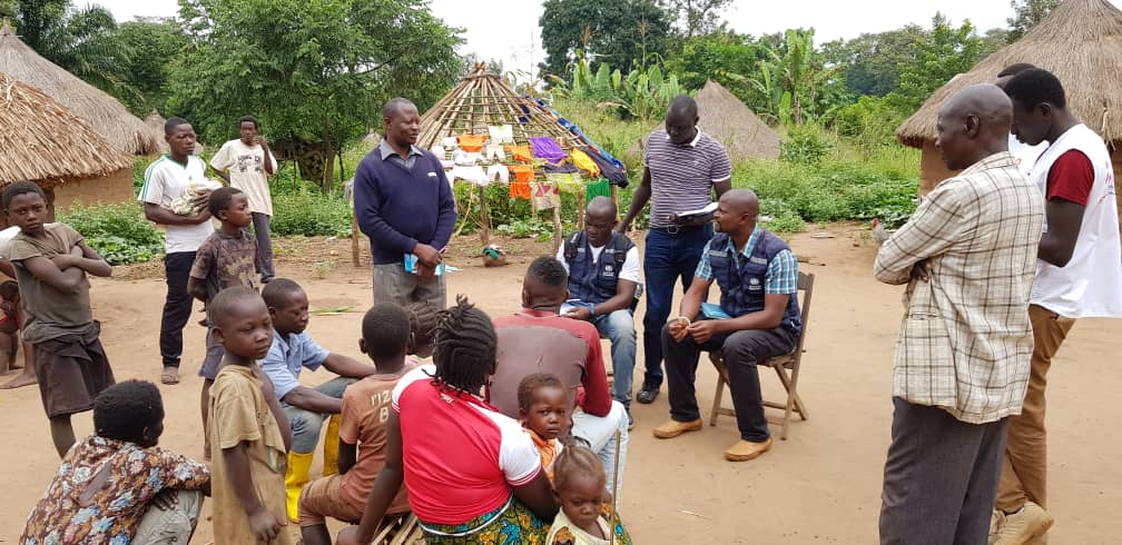 A team of experts undertaking follow up epidemiological investigations