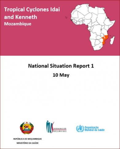 Cyclones Idai and Kenneth Mozambique - National Situation Report 1