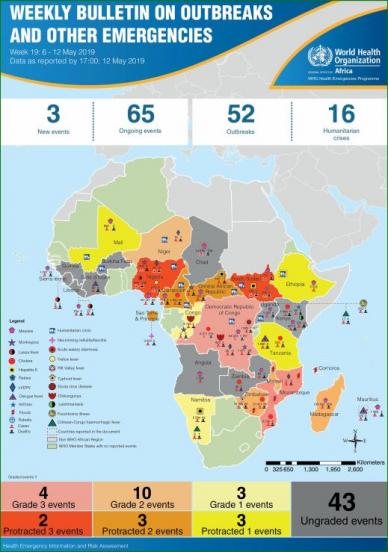 Outbreaks and Emergencies Bulletin, Week 19