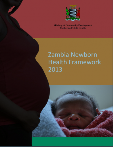 Zambia Newborn Health framework 2013