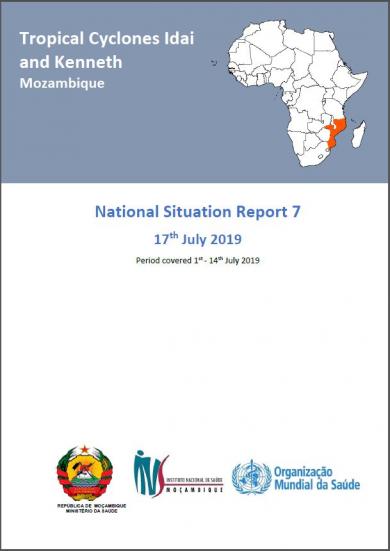 Tropical Cyclones Idai and Kenneth Mozambique - National Situation Report 7