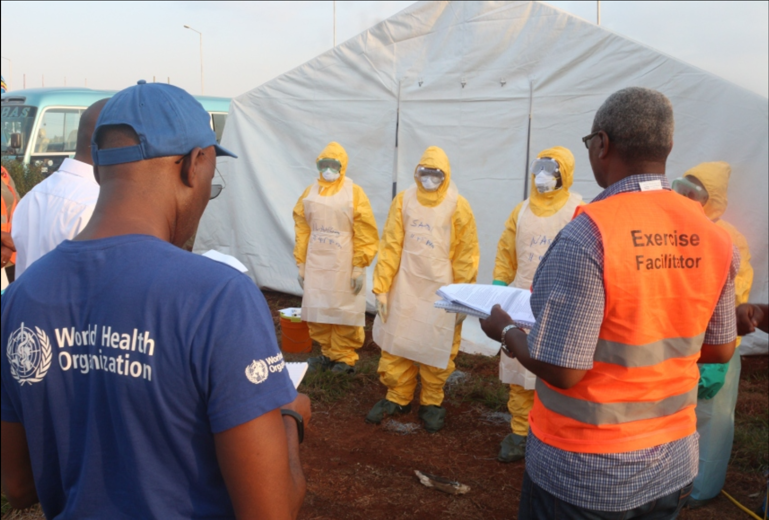 Ebola simulation drills in Tanzania trade worry for calm at border entry points
