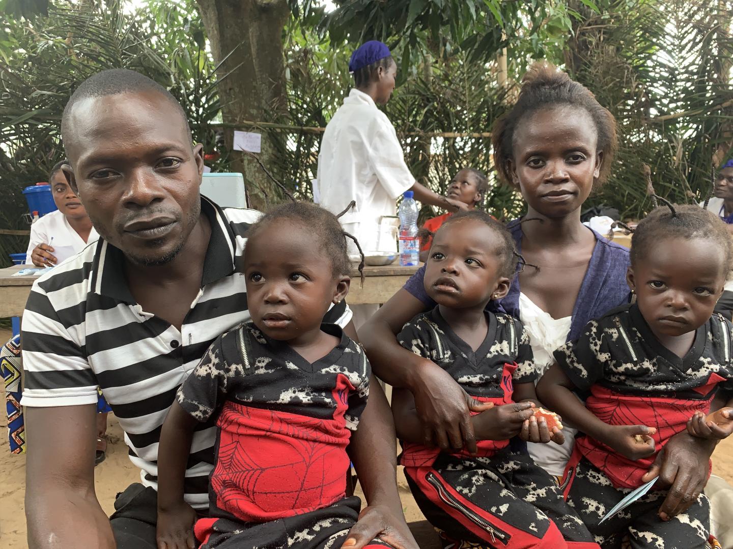 Parents rush for measles vaccine after recent outbreak kills thousands of children in the Democratic Republic of the Congo