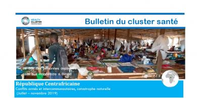 Bulletin du cluster santé (juin - novembre 2019)
