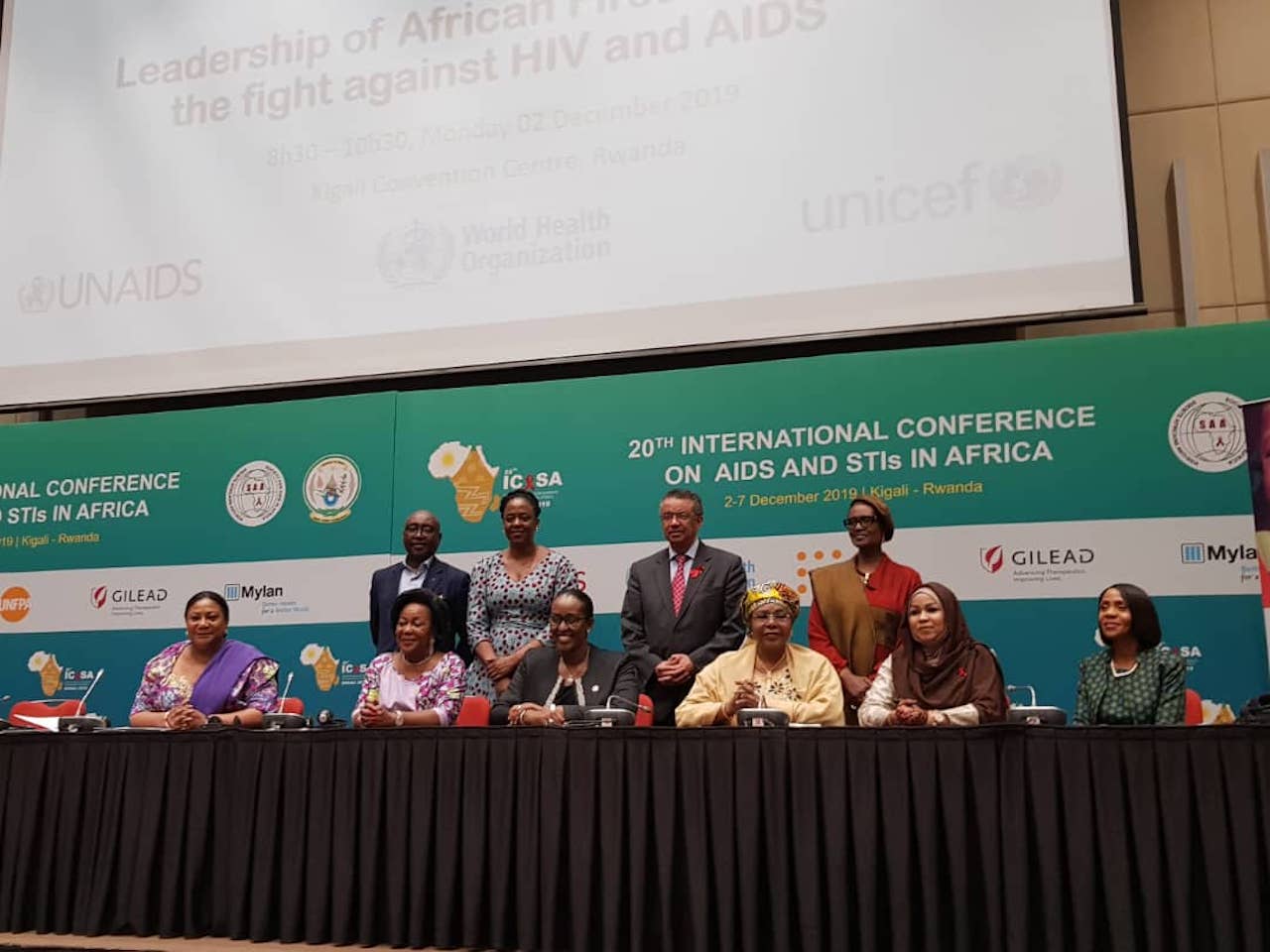 African First Ladies laud progress against HIV, urge more efforts
